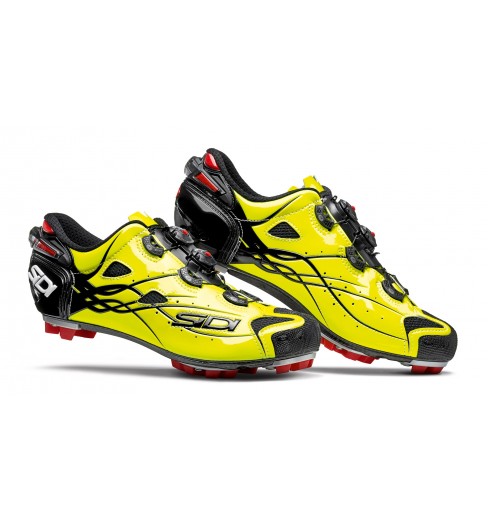 Chaussures VTT SIDI Tiger Carbon jaune fluo