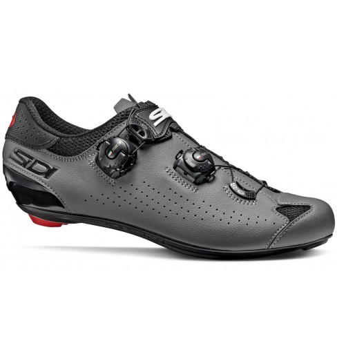 SIDI Genius 10 black / grey road cycling shoes 2019 - Bike ...