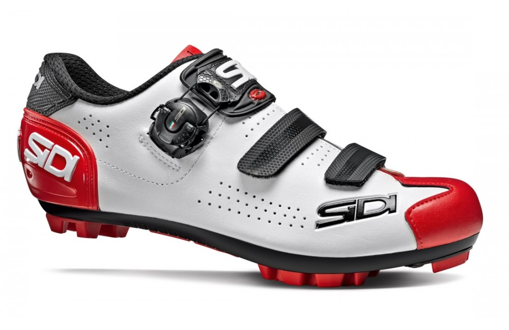 red mountain bike shoes