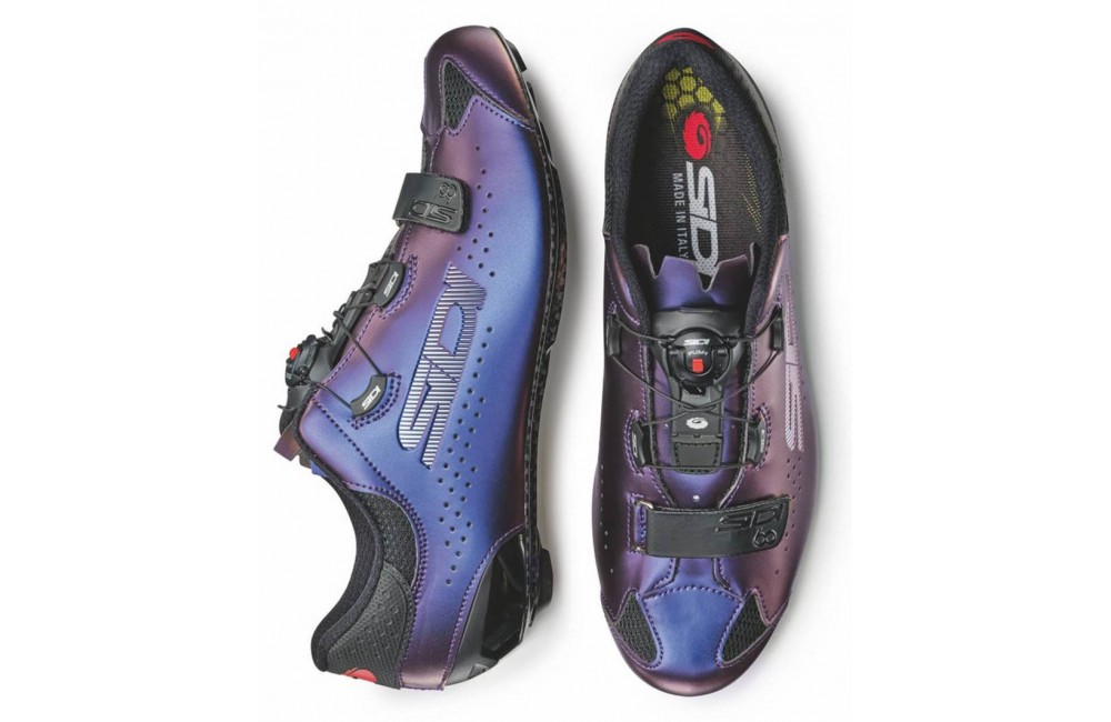 Download SIDI Sixty iridescent blue road cycling shoes - Limited ...