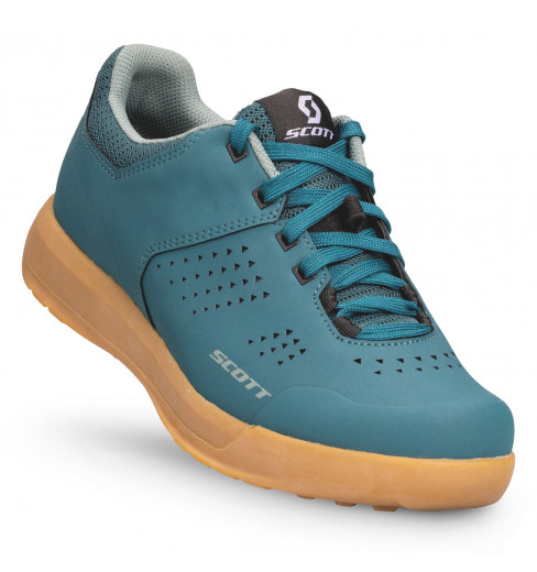 Chaussures vélo femme VTT SCOTT Shr-Alp LACE Petrol Bleu 2025