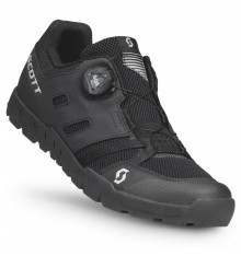 SCOTT 2025 Sport Crus-R Flat Boa MTB Black shoes