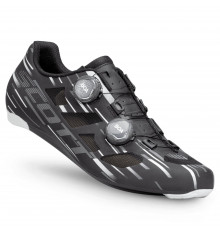 SCOTT 2025 Road VERTEC VENT BOA Black/White cycling shoes