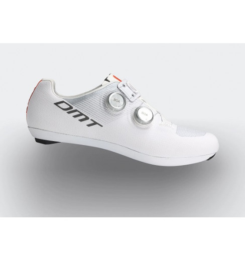 DMT chaussures velo route KR0 blanc / silver