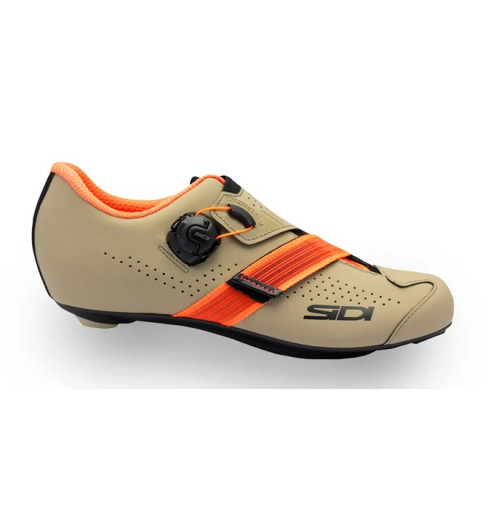 SIDI Prima beige/coral road cycling shoes 2024