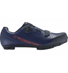 Mavic Crossmax Boa MTB cycling shoes - Evening blue / black-spicy orange