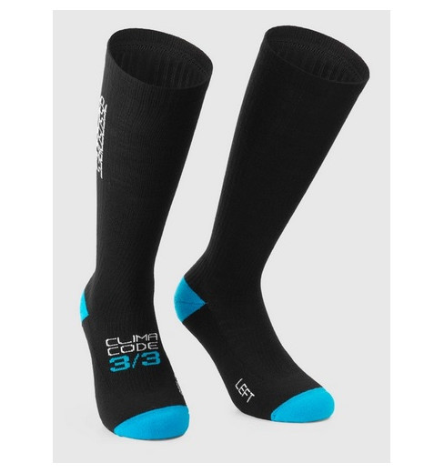 ASSOS chaussettes velo hiver Ultraz Winter FUGU