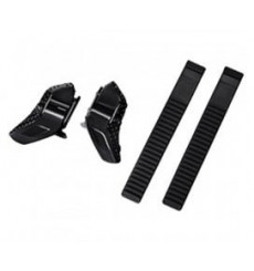 SHIMANO Low Profile Buckle Strap Set - Black