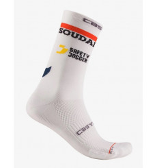 SOUDAL QUICK-STEP Rosso Corsa Pro 18 cycling socks